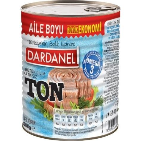 Dardanel Ton Balığı 800 gr Fiyatı Happy tr