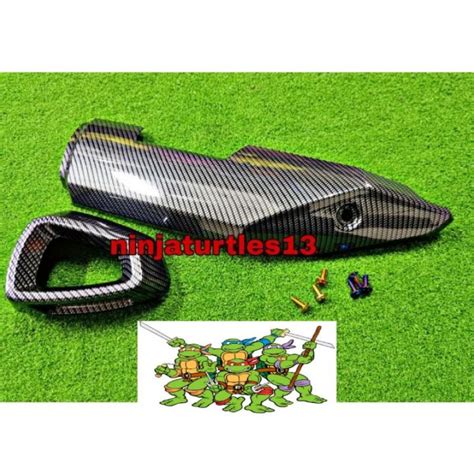 Rsx150 Rsx Winner X Exhuast Cover Carbon Exzos Cabon Lazada