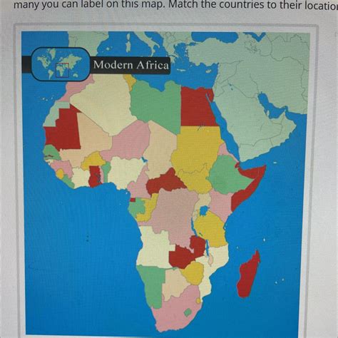 Drag Each Label To The Correct Location On The Map In The Warm Up