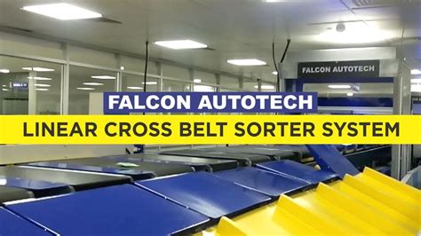 Automated High Speed Linear Cross Belt Sorter By Falcon Autotech Youtube