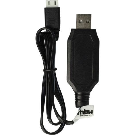 vhbw USB Ladekabel für RC Akkus mit JST XH 3P Anschluss RC Modellbau