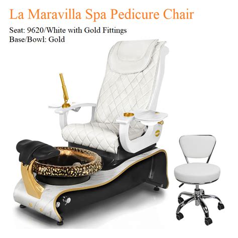 Ns7 Luxury Spa Pedicure Chair With Magnetic Jet And Built In Remote