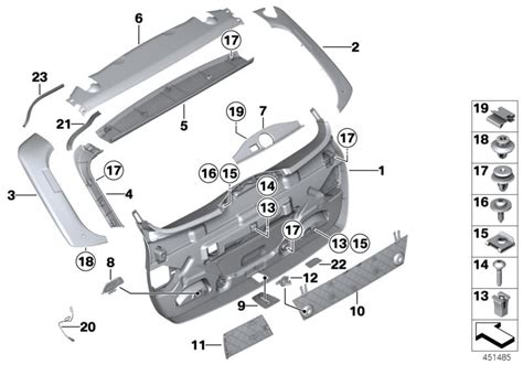 Original Bmw Servicedeckel Links Er F Everestgrau Hubauer Shop De