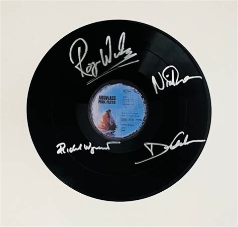 Pink Floyd Signed Vinyl Record Etsy