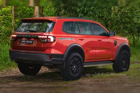 Next-gen Ford Everest Raptor unofficial renders look promising