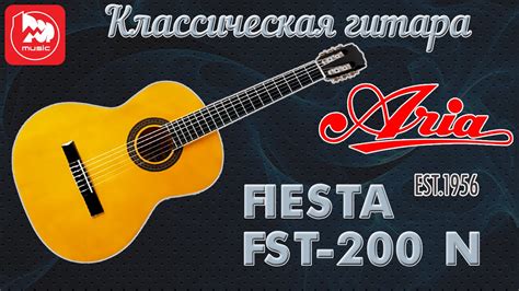 Дешевая классическая гитара ARIA FIESTA FST-200 - YouTube