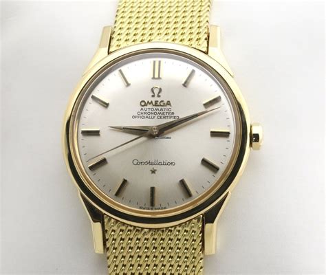 Omega Constellation 18K Gold Automatic Service 04/2020 for $9,289 for ...