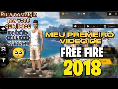 Revivendo As Origens Meu Primeiro V Deo De Free Fire Em Pura