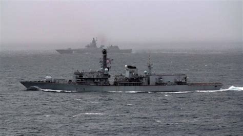 Royal Navy Tracks Russian Frigate Through English Channel And N Sea