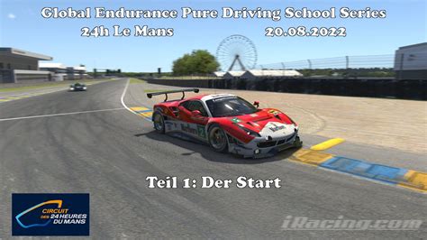 Iracing Global Endurance Pure Driving School Series H Le Mans