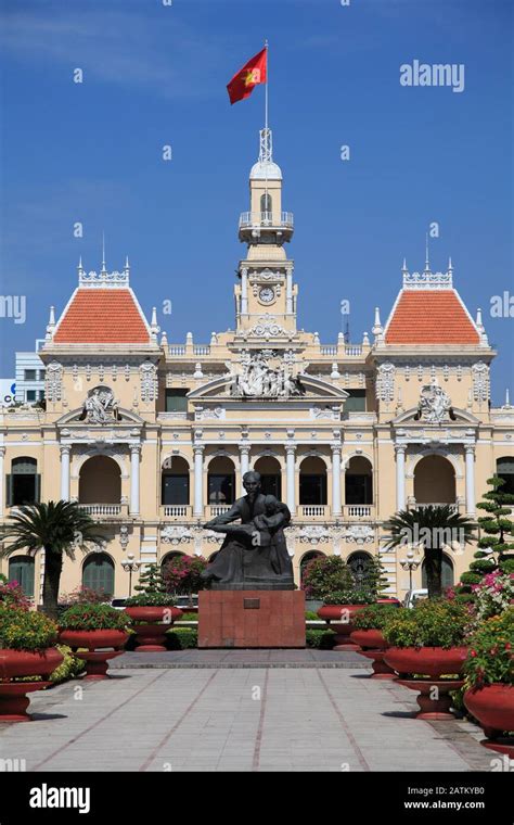 Peoples Committee Building City Hall Hotel De Ville Ho Chi Minh