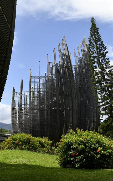 Centre Culturel Tjibaou Sud Tourisme Nouvelle Cal Donie