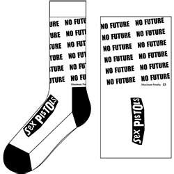 The Sex Pistols Unisex Ankle Socks No Future Uk Size