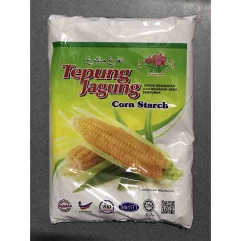 CAP BUNGA MERAH Tepung Jangung Corn Stacrh 400gms HALAL Shopee