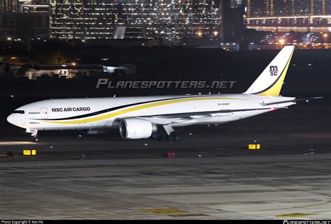 N Gt Msc Air Cargo Boeing F Photo By Ken He Id