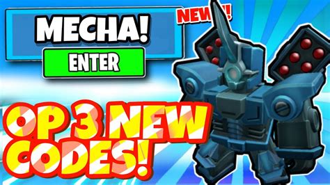 New All Working Codes For Mecha Simulator In Roblox Mecha Simulator