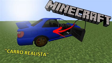 Minecraft Mods Novos Carros Realistas Adicionados No Minecraft Youtube