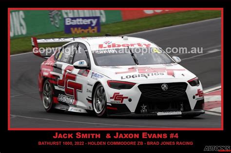 2022765 Jack Smith Jaxon Evans Holden Commodore Zb Supercars