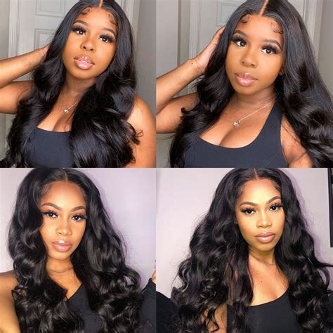 Pre Plucked 13x6 Lace Front Body Wave Wigs Tinashehair