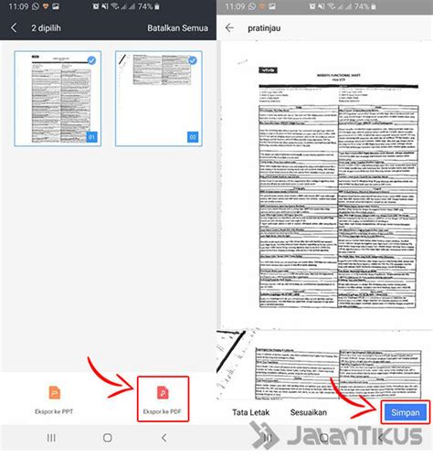 Tanpa Aplikasi Cara Mudah Membuat File Pdf Di Hp Android Iphone