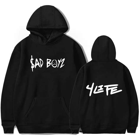 Junior H Merch Hoodies Sad Boyz Ylife Tour Hoodie Unisex Fashion Casual