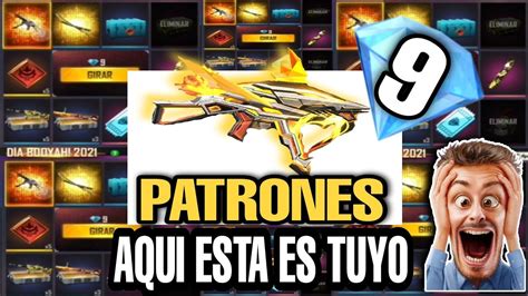 Patrones Para Sacar La Ump Evolutiva Con Diamantes En Free Fire Youtube