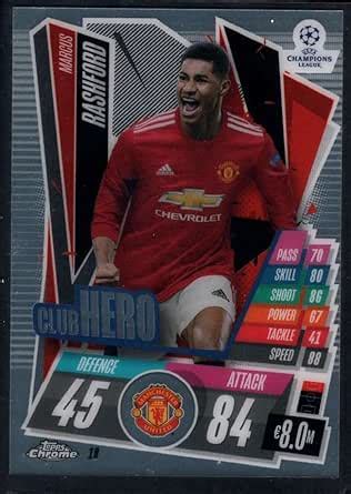 Amazon Topps Chrome Match Attax Uefa Ucl League Marcus