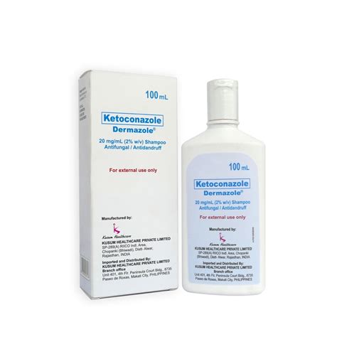 Ketoconazole 20 Mgml 2wv Shampoo 100ml Lazada Ph