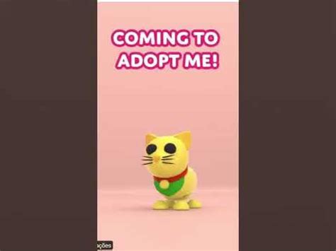 Novo Pet Do Adopt Me Gato Da Sorte Shorts Youtube