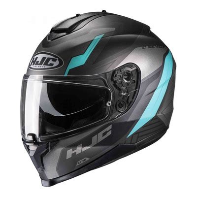 Casque intégral HJC C70 Eura MC8SF rose noir Casque moto sur Bécanerie