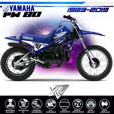 Decografix Vous Propose Un Kit Deco Moto Yamaha Enfant Pw Classic