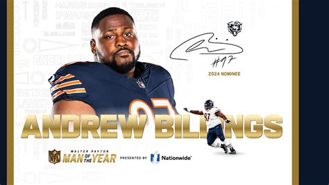 fast facts walter payton man   year nominee andrew billings