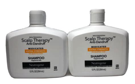 Neutrogena Scalp Therapy Anti Dandruff Shampoo Extra Strength W 3