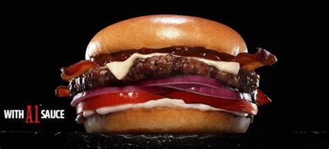 Carls Jr And Hardees Bring Back The Steakhouse Angus Thickburger With A1 Sauce The Fast