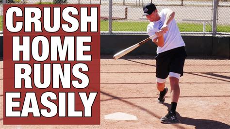 5 Tips To Become A Home Run Hitter Youtube