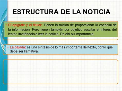 Partes De La Noticia Para Ninos