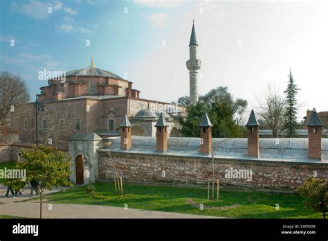 Gypten Istanbul K C K Aya Sofya Kleine Hagia Sophia Stockfotografie