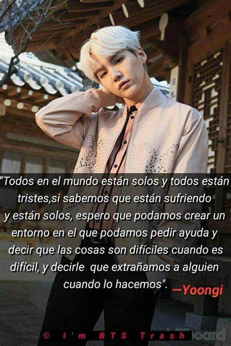 Pin De Plutnn En BTS Trivia Yoongi Bts Frases Llegadoras Frases