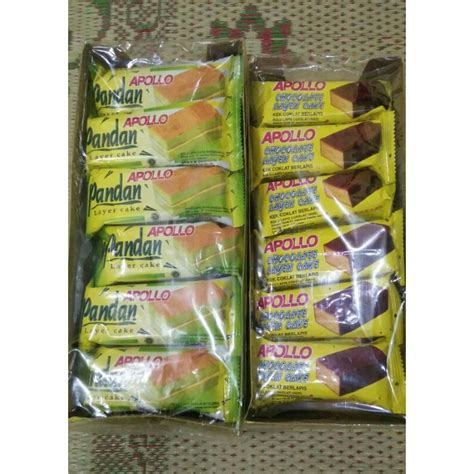 Jual Apollo Layer Cake Bolu 24 Pcs Shopee Indonesia