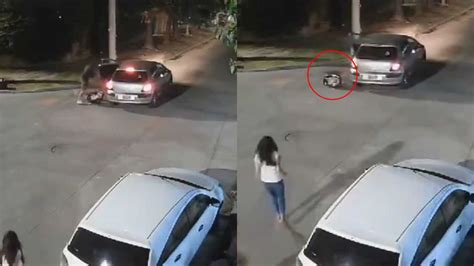 Fue Un Momento De Terror Robaron Un Auto Y Tiraron A Su Beba Al Piso