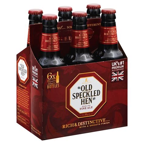 Morland Old Speckled Hen Beer 6 Pk Bottles Shop Beer At H E B