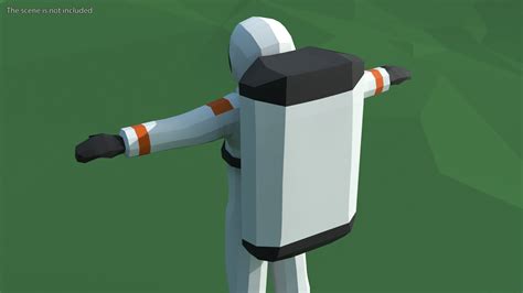 Astronaut Low Poly Rigged 3D model - TurboSquid 2183819