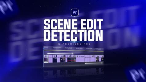 How To Automatically Cut Clips With Scene Edit Detection Tool In