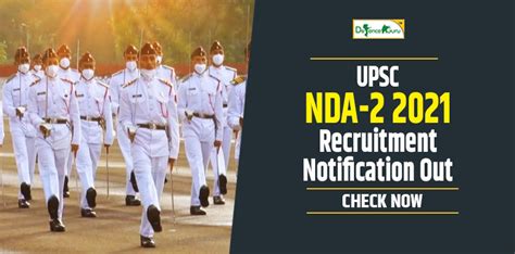 UPSC NDA 2 2021 Recruitment Notification Out