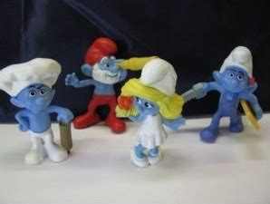 2011 Smurfs The Movie Exclusive Figure Set Of 16 Smurf Character Toys