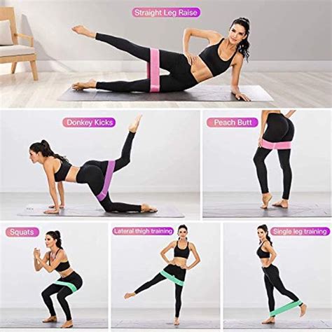 Happygetfit Bandes De Bandes De R Sistance Pour Les Jambes Et Les