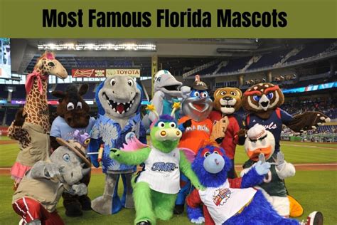 10+ Most Famous Florida Mascots • Authentic Florida