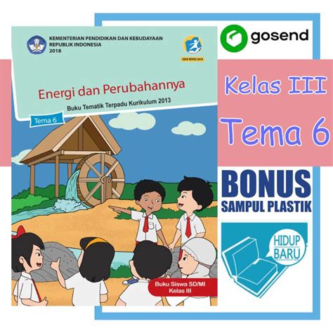 Jual Buku Paket Dinas Diknas Dikbud Pelajaran Tematik Kelas Sd Tema