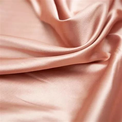 1 Metro Tecido Cetim Charmousse Sem Lycra Nude Rose Gold Parcelamento