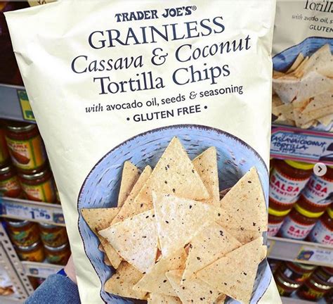 Trader Joes Grainless Cassava And Coconut Tortilla Chips Tortilla Chips Trader Joes Gluten